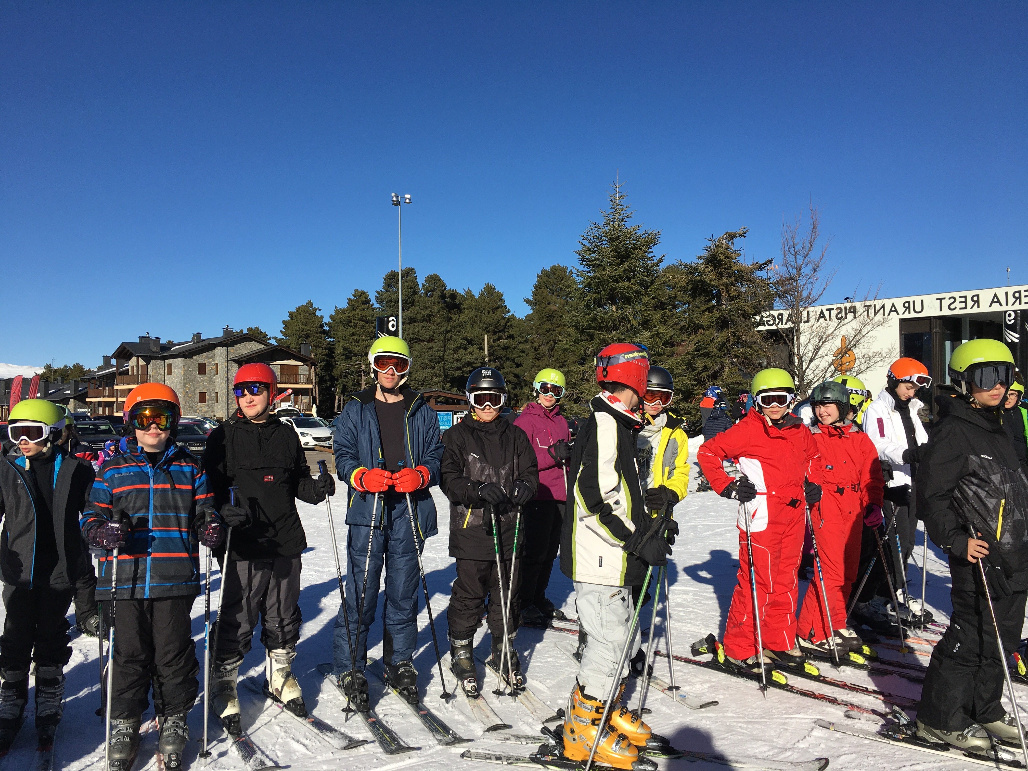 Esquiada 1r d’ESO a la Molina