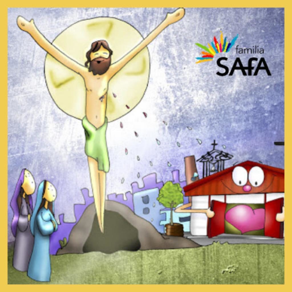 Participa en la propuesta de la Familia Sa-Fa para vivir la Semana Santa desde casa.
Sigue nuestras celebraciones, catequesis y actividades para toda la familia.