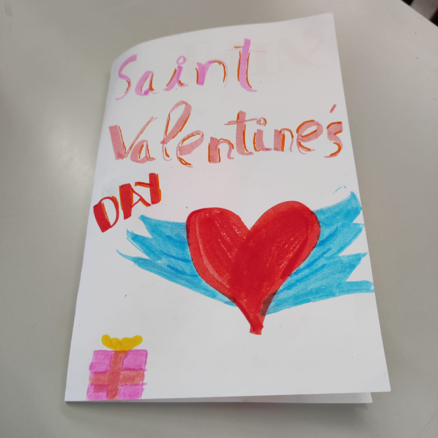 Happy Saint Valentine’s Day  4th grade