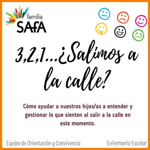 Y ahora que podemos salir a la calle...  ¿Cómo se sienten nuestros hijos/as? ¿Sabemos cómo ayudarles a gestionar sus emociones?